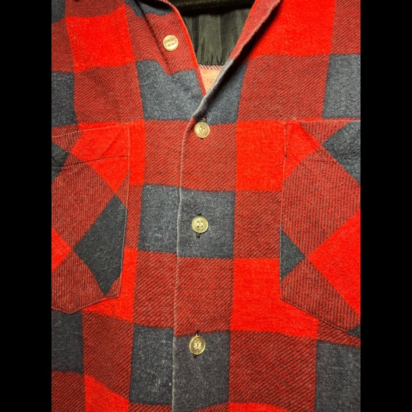 Cascade • Red & Blue Flannel Shirt - Picture 6 of 6
